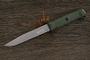 Нож тактический Kizlyar Supreme Vector, клинок 160мм, сталь 420НС, рукоять кратон оливковый - фото №1