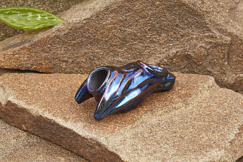 Бусина на темляк «Призрак» Т2 кобальт