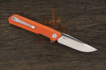 Нож складной Bestech Dundee, клинок 89мм, сталь D2, рукоять G10 оранжевый