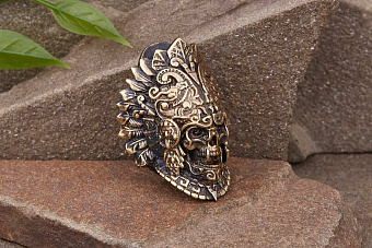 Бусина на темляк Жрец/Инти от мастерской Крымская бронза