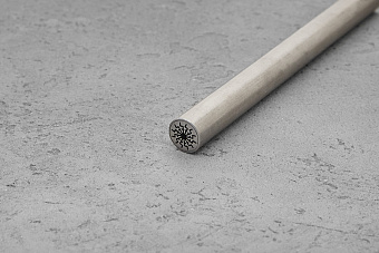 Мозаичный пин "Паутина" 10,0x100 мм, контур, центр - сталь