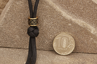 Бусина №7.2 (жёлтая)