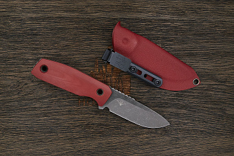 Нож EDC Нож с Котом Пионер 2, клинок 88мм, сталь VG-10, рукоять G10