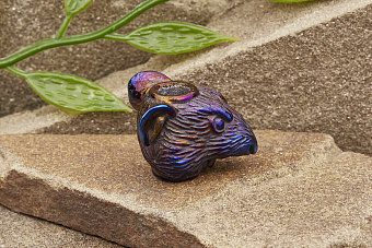 Бусина на темляк «Хвост» титан оксид