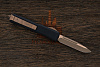 Автоматический складной нож Microtech Ultratech S/E, сталь M390, рукоять алюминий черный/рисунок - фото №2