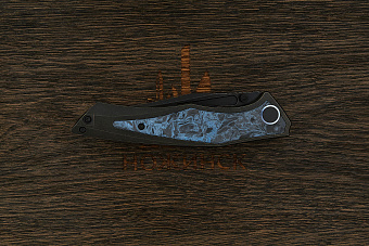 Нож складной Bestech Togatta, клинок 95мм, сталь M390, рукоять карбон/титан