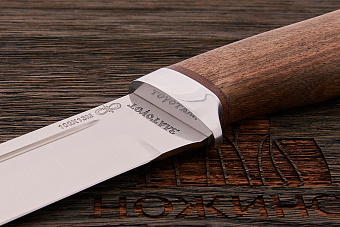 Нож туристический АиР Бекас, клинок 135мм, сталь 100Х13М, рукоять орех/алюминий