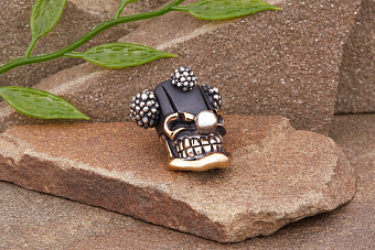 Бусина для темляка Клоун (биметалл) от мастерской Братьев Пешковых