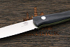 Нож туристический Beaver knife GranTourismo, клинок 105мм, сталь Х12МФ, рукоять микарта чёрная-З - фото №4