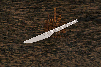 Нож EDC скелетный Дмитрия Пудова Мелконож, клинок 67мм, сталь N690Co