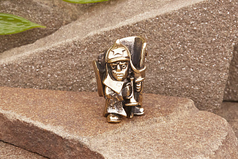 Бусина на темляк Мальчиш от мастерской Крымская бронза