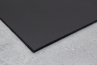 Кожа для ножен, чепрак 2,5-3,0мм, черный