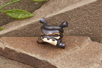 Бусина для темляка Колючка (бронза) от мастерской Братьев Пешковых