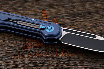 Складной нож We Knife Double Helix, сталь S35VN, рукоять титан