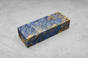 Кап клёна стабилизированный трехцветный Т51