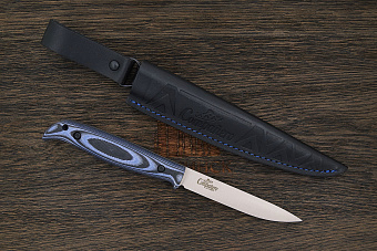 Нож туристический Kizlyar Supreme Companero, клинок 110мм, сталь VG-10, рукоять G10, сатин