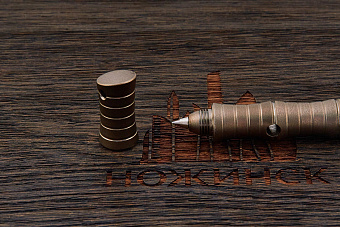 Титановая тактическая ручка Дмитрия Стрельцова «Самурай»