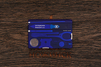 Дорожный маникюрный набор с отвертками Victorinox синий