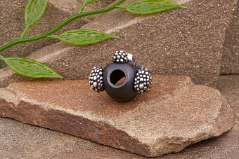 Бусина для темляка Клоун (биметалл) от мастерской Братьев Пешковых