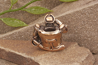 Бусина на темляк Капитан от мастерской Крымская бронза