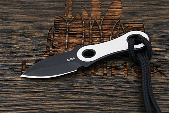 Шейный нож CJRB Knap, клинок 30мм, сталь AR-RPM9, рукоять G10