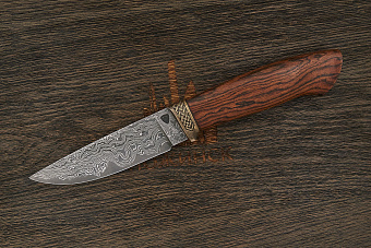 Авторский разделочный нож, сталь ламинат