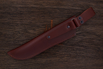 Ножны погружные финского типа, для ножей с клинком до 140x40мм, коричневые