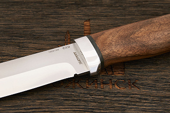 Нож туристический АиР Турист, клинок 138мм, сталь 100Х13М, рукоять орех