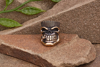 Бусина для темляка Дольф (бронза) от мастерской Братьев Пешковых