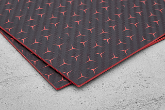 Кайдекс Apex red 2,03мм, лист 300x200мм