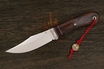 Нож туристический Геннадия Дедюхина Балем, клинок 130мм, сталь M398, рукоять дерево