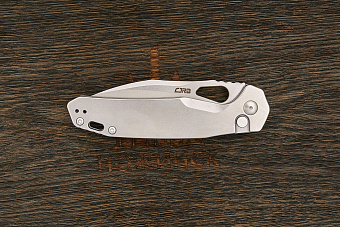 Нож складной CJRB Frack, клинок 99мм, сталь AR-RPM9, рукоять сталь