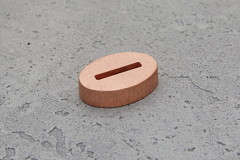 Больстер из меди 8мм, 30x20мм