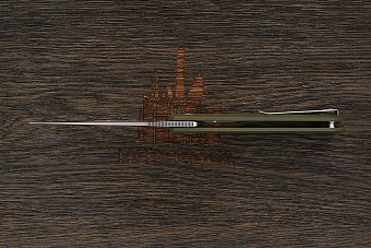 Нож складной Bestech Dundee, клинок 89мм, сталь D2, рукоять G10 оливковый