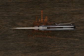 Складной нож WIN+ Vindex, сталь 14C28N, рукоять микарта серый