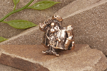 Бусина на темляк Капитан от мастерской Крымская бронза