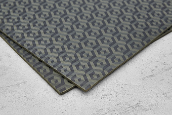 Kydex Hex 3D olive 2,03мм, лист 300x200мм