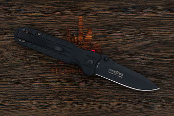 Складной нож Fox Knives Predator II, сталь N690, рукоять термопластик черный