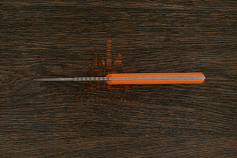 Нож EDC Нож с Котом Жак, клинок 89мм, сталь VG-10