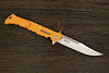 Складной нож Cold Steel Luzon Large, сталь 8Cr13MoV, рукоять термопластик оранжевый - фото №2