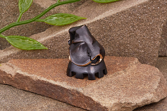 Бусина для темляка Палач (бронза) от мастерской Братьев Пешковых