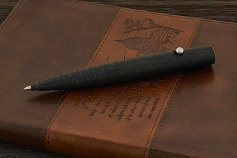 Тактическая ручка с затвором, титан