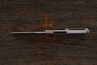 Нож складной Artisan Centauri, клинок 88мм, дамаск нержавеющий, рукоять карбон/титан