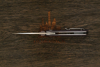 Складной нож Dr. Tech Vindex, сталь 14C28N, рукоять микарта красный