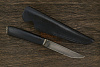 Авторский нож Архангельских, сталь дамаск - фото №2