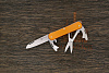 Многофункциональный складной нож Fox Knives Vulpis Large, сталь N690, рукоять алюминий оранжевый - фото №1