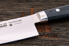 Нож кухонный Yaxell Gou сантоку 165мм, сталь SG2 в обкладках из дамаска - фото №3