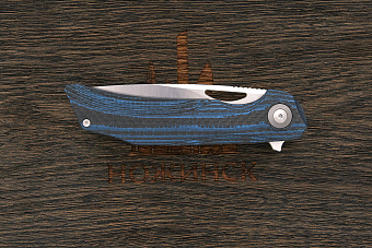 Нож складной Bestech Falko, клинок 92мм, сталь 154CM, рукоять карбон/G10