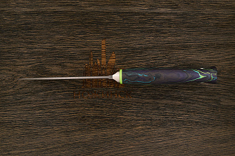 Разделочный нож Сергея Шадрина, сталь K110, рукоять микарта