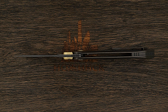 Нож складной Bestech Supersonic, клинок 86мм, сталь CPM S35VN, рукоять титан чёрный